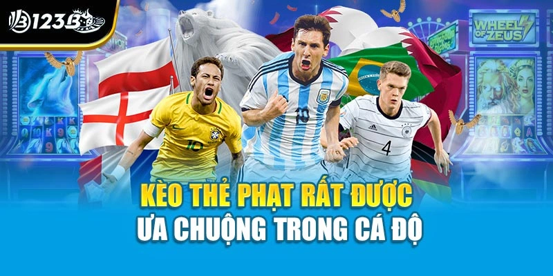 Kèo thẻ phạt rất được ưa chuộng trong cá độ